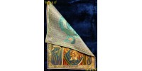 Tapisserie : Notre Dame de perpétuel secours en fil d'or